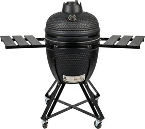 HEAT Premium Kamado Barbecue Fyregg 18 Inch - Zwart - Compleet