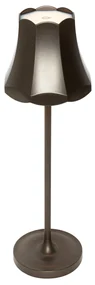 Buitenlamp met dimmer LED Retro tafellamp met dimmer donkerbrons oplaadbaar IP44 - Granny Retro IP44 Buitenverlichting Lamp