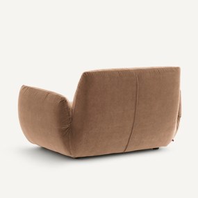 Fauteuil in fluweel, Spogano