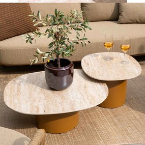4 Seasons Sofie loungetafel 70x80x30 cm amber - ceramic