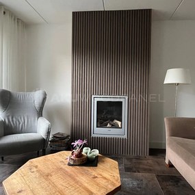 AkuPanel 240 cm Walnoot   - Akoestische panelen