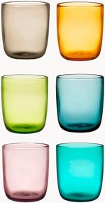 Glazen tumblers Saturno, 6-delig