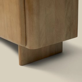 Tv-meubel Gebleekt Eiken 160 Cm - 160x45x55cm.