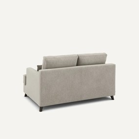 2-zits compacte bank in chenille fluweel, Alwine