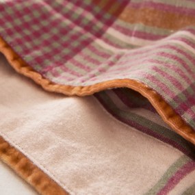 Bolstersloop in katoenen flanel, Dollon