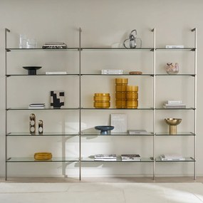 Legplank L110 cm in gehard glas, Archivita XL