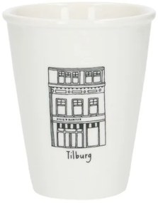 Gevel mok, Tilburg, porselein, 200 ml