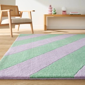 Vloerkleed in wol Izalio