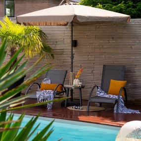 Garden Impressions Delta parasol Ø300 - ecru