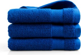 Handdoek Hotel Collectie– 3 stuks – 50×100 – klassiek blauw