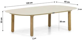 Stoel en Bank Loungeset 5 personen Aluminium/rope Grijs  Lifestyle Garden Furniture Bloom