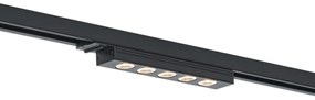 Moderne plafondlamp zwart voor railsysteem 1-fase 5W 370 lm 3000K - Iconic Tsiri