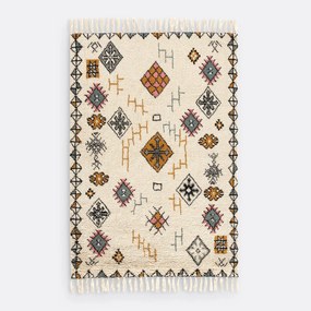 Wollen vloerkleed in berber stijl, Jalna