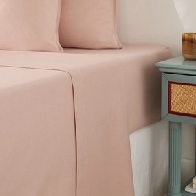 Plat laken, in katoen flanel, Clara