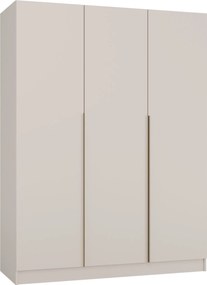 Kledingkast Mandeville 309, Kasjmier, 200x150x57cm, 143.1 kg, Kledingkast deuren: Met scharnieren