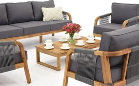 Acaciahouten tuinmeubelen Mumbai Coffee 8 Garden Point