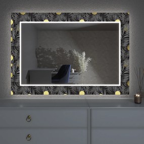 LED spiegel met decor D5