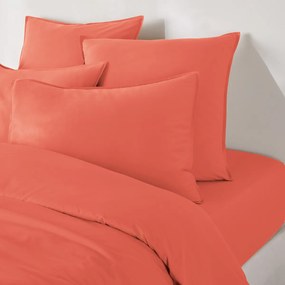 Effen hoeslaken in gewassen katoen, omslag 30 cm, Scenario