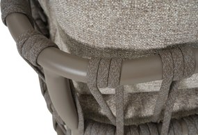 Tuinstoel Rope Taupe-naturel-bruin Santika Miyora