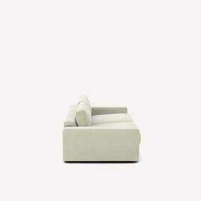 Slaapbank in stonewashed fluweel, SKANDER