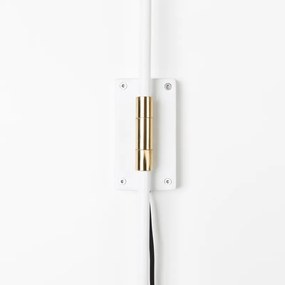 Zuiver Shady Wandlamp Wit Met Goud