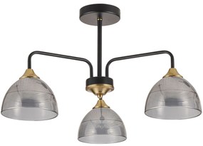 Hanglamp G084-3C BLACK GREY