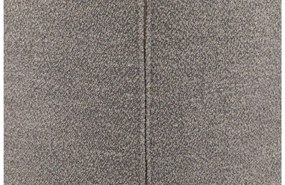 Goossens Eetkamerstoel Hera grijs stof met armleuning, modern design
