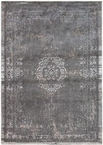 Wasbaar jacquard in- & outdoor vloerkleed Stone