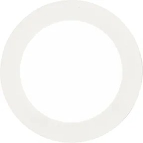 Plafonnière wit 22,5 cm incl. LED 3-staps dimbaar IP44 - Steve