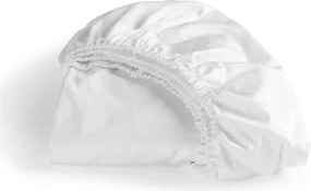 Cinderella Splittopper Hoeslaken Katoen-Satijn - Wit