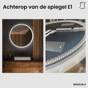 Ronde spiegel met verlichting E1