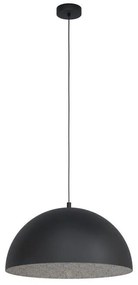 Eglo -  Hanglamp Gaetano Zwart / Grijs  Staal