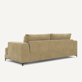 4-zits slaapbank van stonewashed fluweel, Marsile