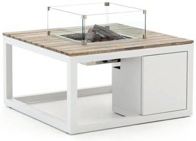 Cosiraw lounge vuurtafel 100x100x55cm