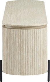 TV Meubel Travertin - 200x40x55cm.