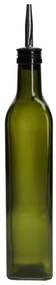 Olie/azijnfles, groen glas, 500 ml