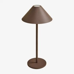 Draadloze Led-buiten Tafellamp Nebida Bruin – Koffie - Sklum