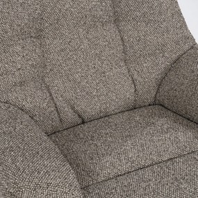 Eleonora Caleb Verstelbare Relax Fauteuil Taupe