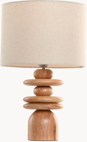 Tafellamp Hevea van rubberhout