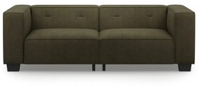 Rivièra Maison - Hampton Heights Sofa 3,5 Seater, celtic weave, pacific turtle - Kleur: groen