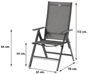 Hartman Aruba verstelbare tuinstoel