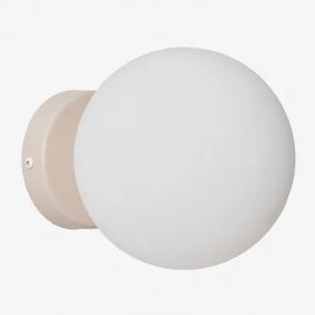 Wandlamp Voor Badkamer In Roestvrij Staal Met Kristallen Bol Uvol Traditional Tapioca Beige - Sklum
