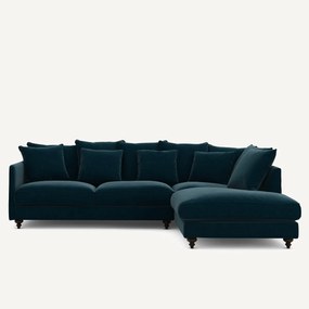 Fluwelen hoekslaapbank, Lazare