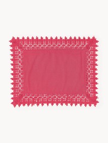 Placemats Flavia met kantafwerking, 2-delig