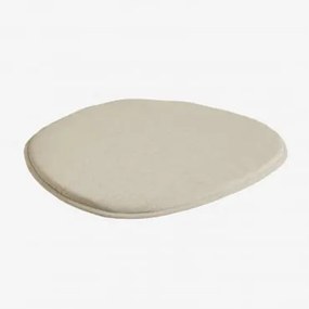 Zariel Stoelkussen Stof Crème Beige - Sklum