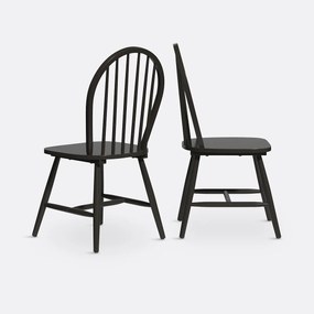 Set van 2 stoelen met spijlen, Windsor