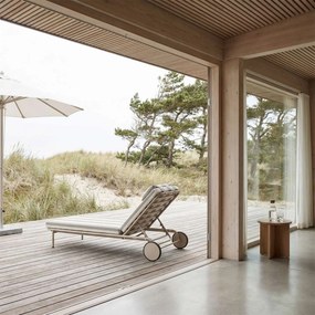 Mollis Sunbed Outdoor - Renesse Taupe