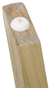 Tuinset 2 personen 80 cm Teak Taupe Garden Collections Birmingham/Derby