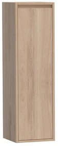 BRAUER Nexxt 120 Badkamerkast - 120x35x35cm - 1 rechtsdraaiende deur - hout - Smoked oak 7008RSOG