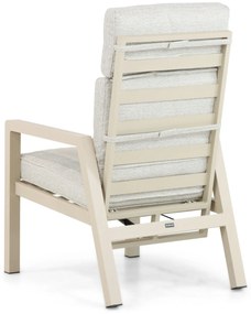 Verstelbare Tuinstoel Aluminium Taupe-naturel-bruin Lifestyle Garden Furniture Albelli